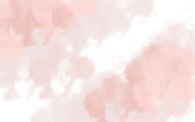 Smoke soft pink and white abstract cloud pattern isolated on transparent background
