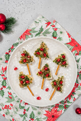 Cheese Christmas Trees