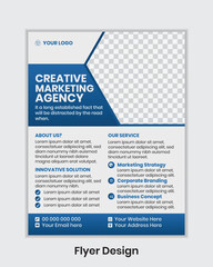 Obraz premium I will do Flyer Design, event flyer, poster design, magazine or promotional flyer