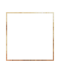 Dotted Rectangular Frame with Diverse Skin Tone Palette