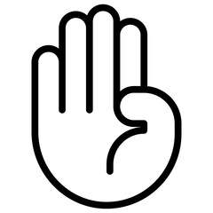 Fourth Icon with Line Style