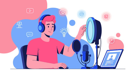 Audio Recording, Podcast Creation, Digital Sound Production, And Media Content Creation