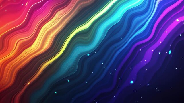 Abstract colorful vector wave pattern design with blue, green, and pink bubbles creating a seamless water texture illustration for a modern backdrop wallpaper