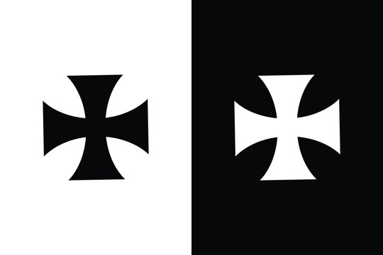 Vector iron cross design