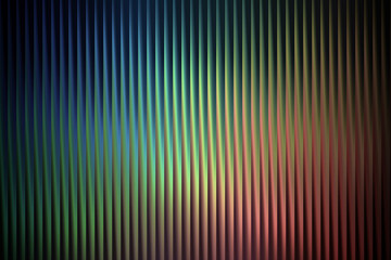 Abstract background with vertical lines and a rainbow gradient of colors, creating a futuristic and vibrant effect