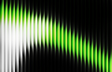 Abstract green and white light streaks create a modern and dynamic background perfect for technology energy or environmental themes with a sleek and contemporary feel