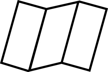 情報やエリア案内に使える、シンプルで見やすい地図デザインのベクターイラスト｜ビジネス資料やWebデザインに最適なマップ素材