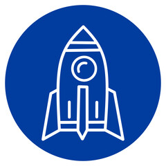 Rocket Icon Vector