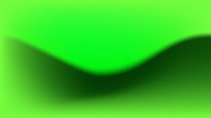 Abstract gradient wave of vibrant green and dark green hues