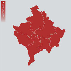 Kosovo map