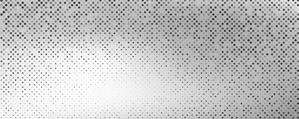 Modern white and gray halftone background. Design decoration concept for web layouts, posters, and banners. Vector abstract light technology halftone background.