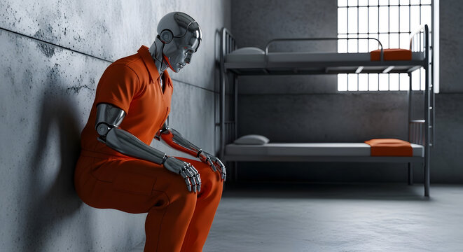 A welder at work on a street with people, a man in a gas mask is also seen