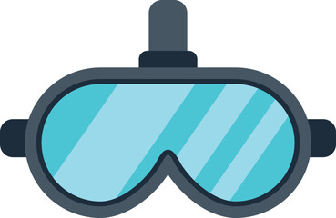 Diving mask with snorkel, designed for underwater exploration, featuring a secure fit and clear lenses for optimal visibility