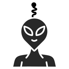 Alien AI Avatar Icon