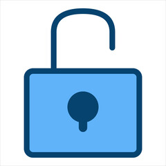 Unlock Single Icon Vector Collection 