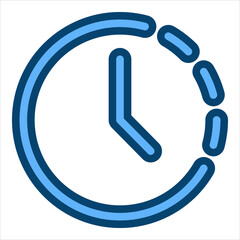 Timer Single Icon Vector Collection 