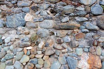 Rocky texture with different patterns and elements in high quality