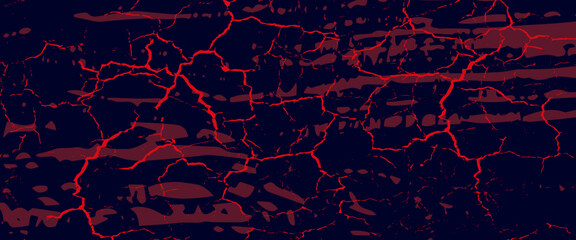 Halftone dots red and blue color pattern gradient grunge texture background. Dot pop art comic sport style vector illustration. grunge vector dots