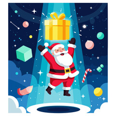 Premium Christmas Vector Set, Modern Flat Holiday Icons, Essential Design Kit for Corporate Email Marketing and Winter Promotions.