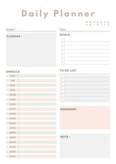 Personal Daily Planner
