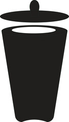 Simple Jar Silhouette