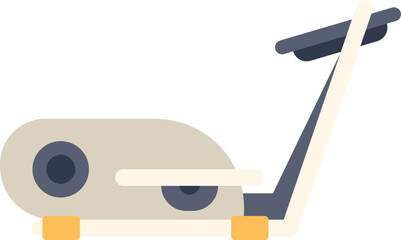 This minimalist design of a stationary bike represents a commitment to fitness and a healthy lifestyle