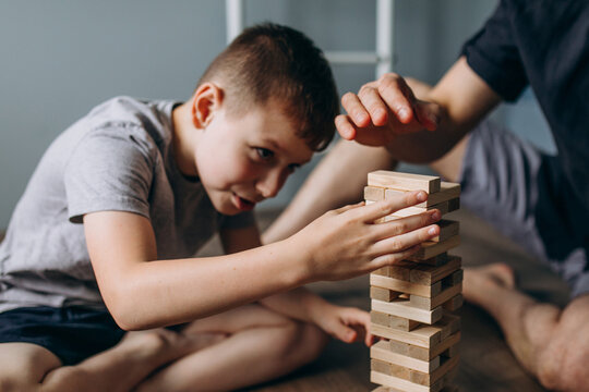Family bonding through a fun game activity