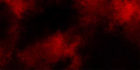 Abstract red smoke on black background, old style dark red grunge texture, red watercolor background wallpaper with clouds. Red particles explosion on black background graphics pattern.