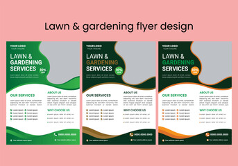 his editable social media flyer template enhances your garden services' online presence. It is perfect for promoting landscaping, lawn care, and outdoor design services across various platforms.