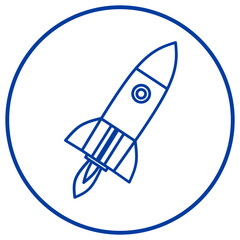 Rocket Icon Vector