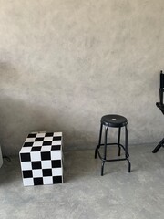 Contemporary photo studio interior