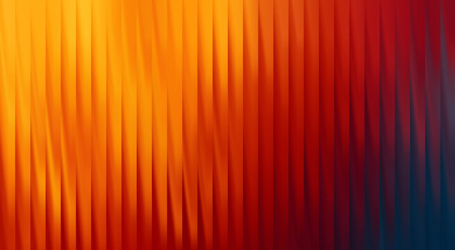 Abstract vibrant orange and red vertical striped design, create a warm and dynamic feel