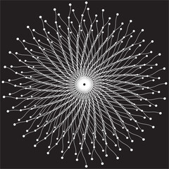 Spiral abstract shiny background  design