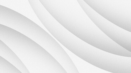 Minimalist white curve gradient pattern, subtle grain texture. Ideal for clean backgrounds, modern branding, and abstract art.