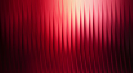 A close-up of a vibrant red textured background, with vertical lines that create a sense of depth and movement
