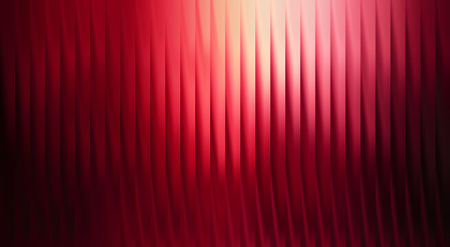 A close-up of a vibrant red textured background, with vertical lines that create a sense of depth and movement