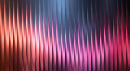 Abstract background of vertical lines in a gradient of colors, creating a sense of depth and movement