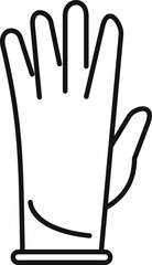 Protective glove ideal for cleaning, gardening, and laboratory work, ensuring hand safety and hygiene