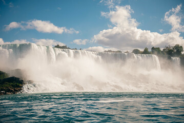 View of Niagara Falls from Canada