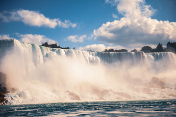 View of Niagara Falls from Canada