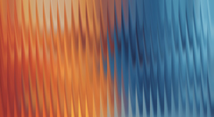 Abstract image of two tone textures with vertical ridges and flowing forms