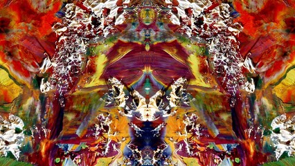 Abstract art background . Hand painting artwork on canvas .