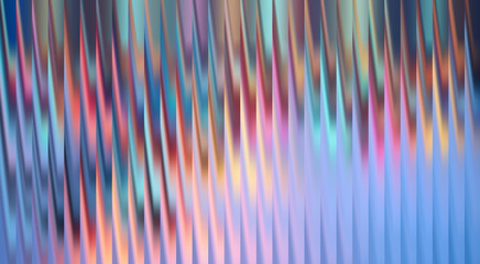 Abstract colorful and light pattern design of blurred lines and wave shapes 