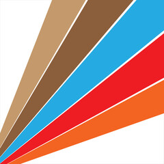 Vintage colorful Striped Background design