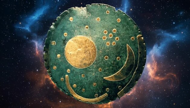 Nebra Sky Disc - Germanic Bronze Age Artifact