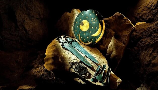 Nebra Sky Disc - Germanic Bronze Age Artifact