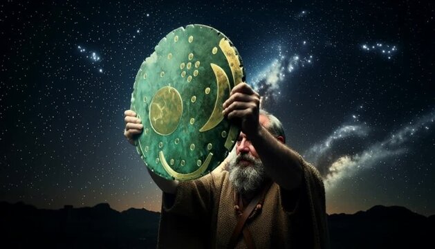 Nebra Sky Disc - Germanic Bronze Age Artifact