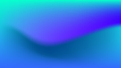 Vibrant gradient of blue and purple abstract background