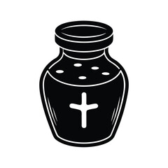 Dead Sea Scroll Jar Icon Design