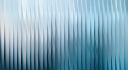 Obraz premium Abstract Vertical Lines in shades of blue and white, creating a sense of depth and elegance. The lines create an interesting visual pattern